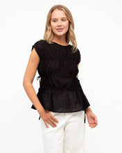 Load image into Gallery viewer, Kylie Top Black | Paper Heart
