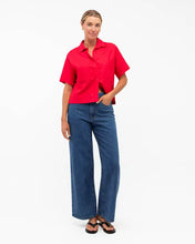 Load image into Gallery viewer, Taylor Shirt Red | White Closet