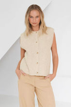 Load image into Gallery viewer, Louise Knit Tank Oatmeal | Paper Heart