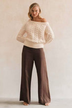 Load image into Gallery viewer, Kali Cable Knit Cream | White Closet