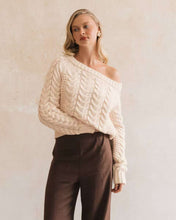 Load image into Gallery viewer, Kali Cable Knit Cream | White Closet