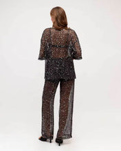 Load image into Gallery viewer, Zahni Sequins Tee Black
