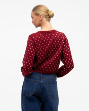Load image into Gallery viewer, Bekah Cardigan Red Polka Dot | Paper Heart