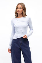 Load image into Gallery viewer, Sita Long Sleeve Tee Blue | Paper Heart