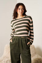 Load image into Gallery viewer, Hallie Cotton Blend Knit Pink Khaki