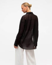 Load image into Gallery viewer, Porsia Shirt Black
