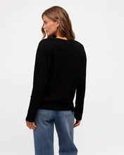 Load image into Gallery viewer, Easy Tuck Long Sleeve Tee Black Label Of Love