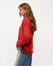 Load image into Gallery viewer, Antonia Knit Jumper Brick Red | Paper Heart