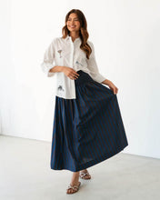 Load image into Gallery viewer, Charli Skirt Navy Choc | Label Of Love