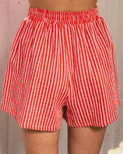 Load image into Gallery viewer, Fine Pin Stripe Cotton Shorts