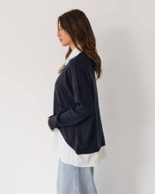 Load image into Gallery viewer, Layered Knit Jumper Navy | Label Of Love