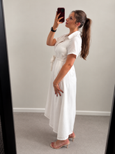 Load image into Gallery viewer, Carlotta Midi Dress White