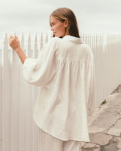 Load image into Gallery viewer, Ella Cotton Shirt White