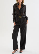 Load image into Gallery viewer, Porsia Shirt Black