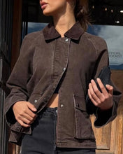 Load image into Gallery viewer, Miller Denim Jacket Chocolate