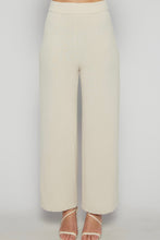 Load image into Gallery viewer, Mila Wide Leg Pants Beige