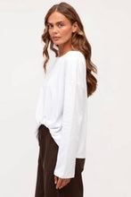 Load image into Gallery viewer, Easy Tuck Long Sleeve Tee White Label Of Love