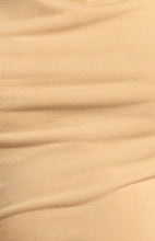 Load image into Gallery viewer, Helene Buckle Detail Jersey Top Latte