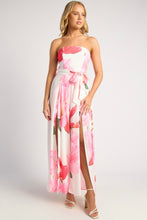 Load image into Gallery viewer, Harriet Front Split Jumpsuit Pink Floral