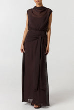 Load image into Gallery viewer, Elka Maxi Dress Chocolate