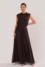 Load image into Gallery viewer, Elka Maxi Dress Chocolate