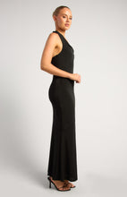 Load image into Gallery viewer, Vera Halter Maxi Dress Black