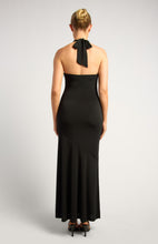 Load image into Gallery viewer, Vera Halter Maxi Dress Black