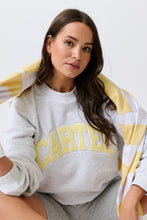 Load image into Gallery viewer, Nina Sweater - Grey Marle Varsity