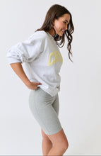 Load image into Gallery viewer, Nina Sweater - Grey Marle Varsity