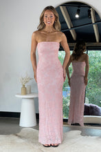 Load image into Gallery viewer, Bala Sequins Maxi Dress Pink