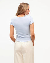 Load image into Gallery viewer, Sita Short Sleeve Tee Blue | Paper Heart