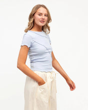 Load image into Gallery viewer, Sita Short Sleeve Tee Blue | Paper Heart