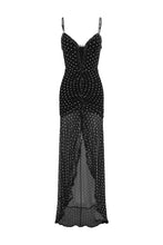 Load image into Gallery viewer, Kiata Maxi Dress Black Polka | Runway The Label