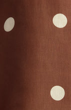 Load image into Gallery viewer, Kailani Top Brown Polka Dot
