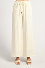 Load image into Gallery viewer, Sandy Drawstring Pants Cream