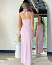 Load image into Gallery viewer, Ina Halter Maxi Dress Pink