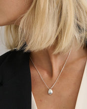 Load image into Gallery viewer, Droplet Sterling Silver Plated Necklace