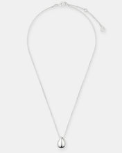 Load image into Gallery viewer, Droplet Sterling Silver Plated Necklace