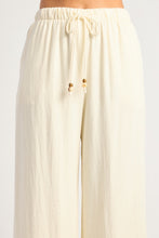 Load image into Gallery viewer, Sandy Drawstring Pants Cream