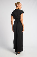 Load image into Gallery viewer, Joandra Resin Buckle Jumpsuit Black
