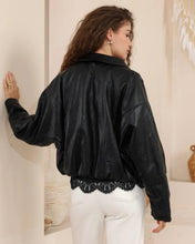 Load image into Gallery viewer, Matty Black PU Jacket