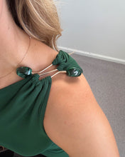 Load image into Gallery viewer, Julita One Shoulder Maxi Dress Green