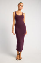 Load image into Gallery viewer, Two Way Wear Cape Knit Dress Wine