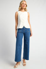 Load image into Gallery viewer, Meshki Vest Top White