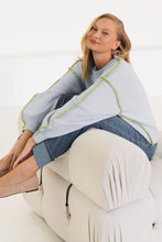Load image into Gallery viewer, Sharon Knit Jumper Blue Green | Paper Heart