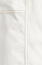 Load image into Gallery viewer, Titley Contrast Stitching Dress White