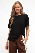Load image into Gallery viewer, Easy Tuck Tee Black Label Of Love