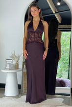 Load image into Gallery viewer, Aleena Maxi Dress Plum