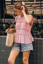 Load image into Gallery viewer, Hailey Top Pink by Paper Heart