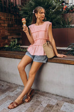 Load image into Gallery viewer, Hailey Top Pink by Paper Heart